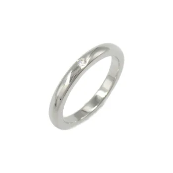 TIFFANY & CO. 2010s Platinum Diamond Ring