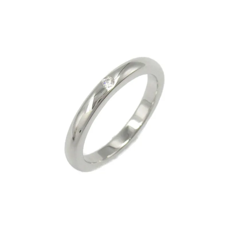 TIFFANY & CO. 2010s Platinum Diamond Ring-0
