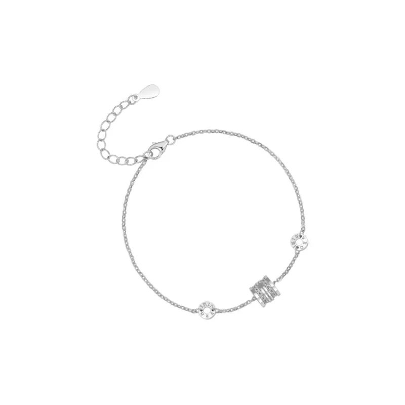 ZHOU LIU FU S925 Silver Bracelets Women's-2