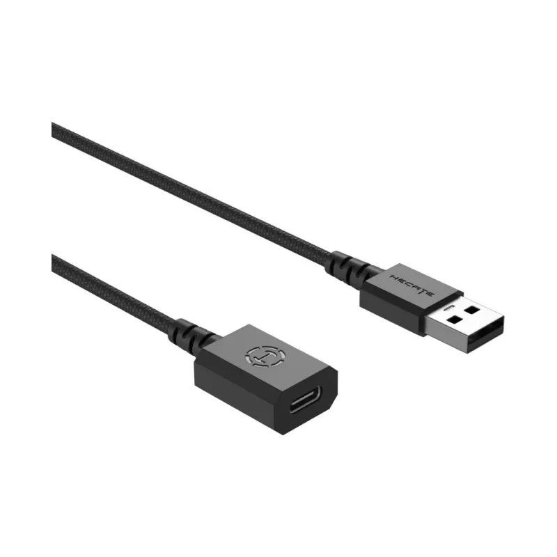 Edifier L01 1.5m One Drag One USB-A To Tpye-C Anti-Interference Data Adapter Cable-1