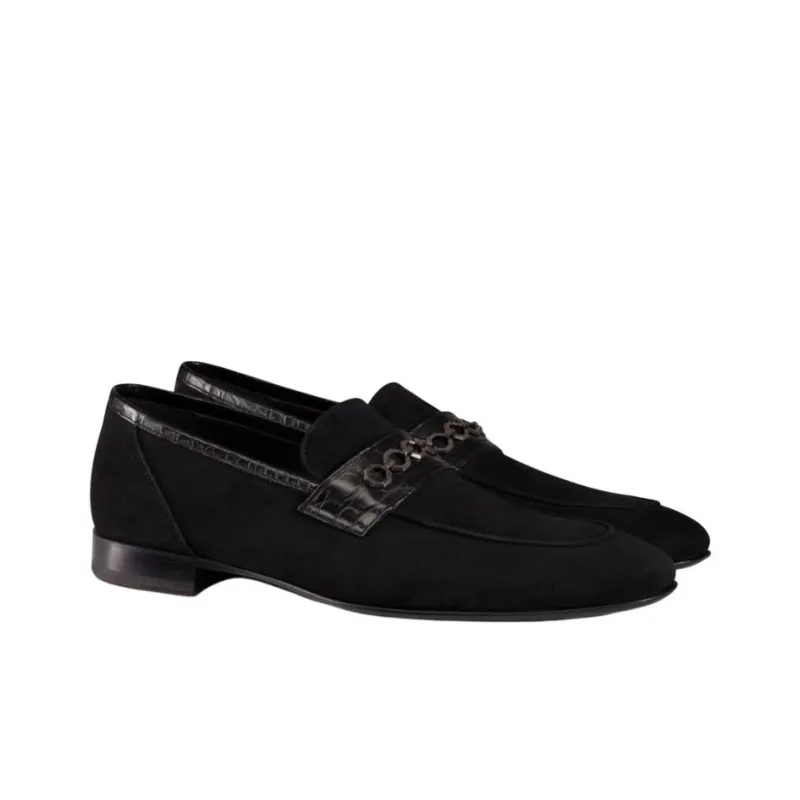 STEFANO RICCI Loafers Men's Black-2