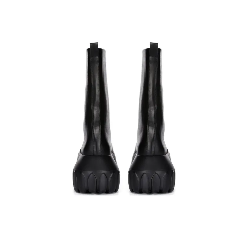 RICK OWENS/RO Hollywood Ankle Boots Men's Black-4