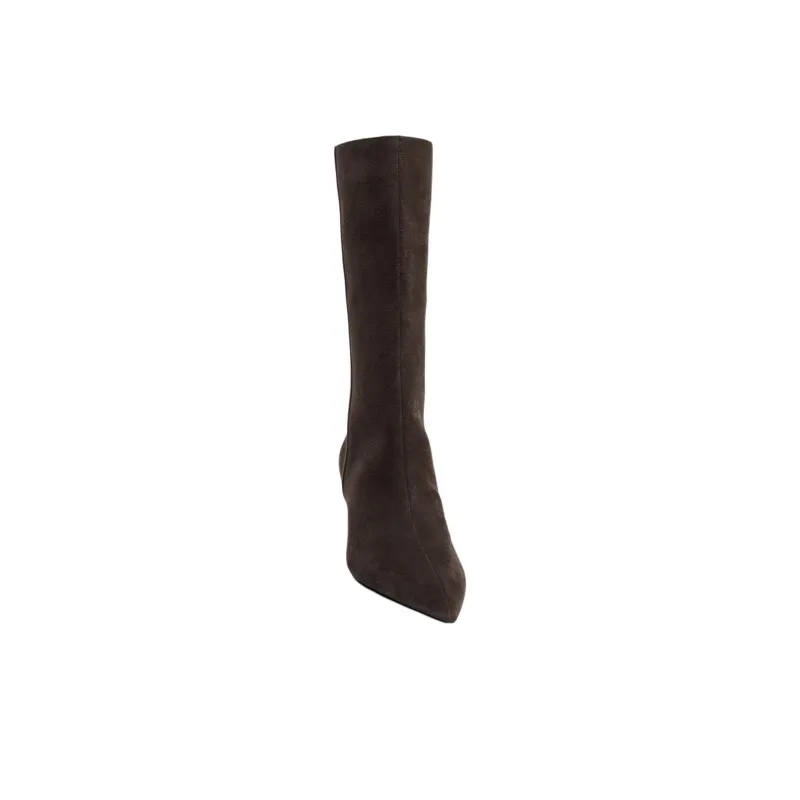 ZARA Ankle Boots 5cm Women's Brown-3