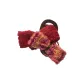 Red Bowknot Claw Clip 8cm