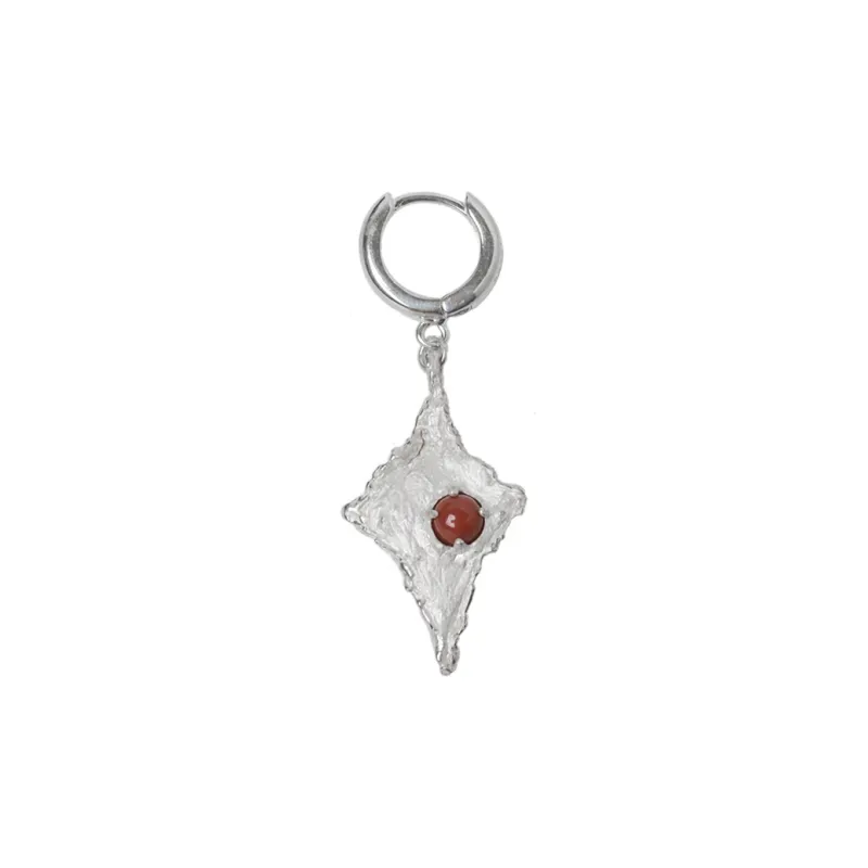 M.Wong 925 Sterling Silver Starry Eye Earrings Unisex-0