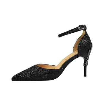 QITUMAUL Slim Heel High Heels Women's