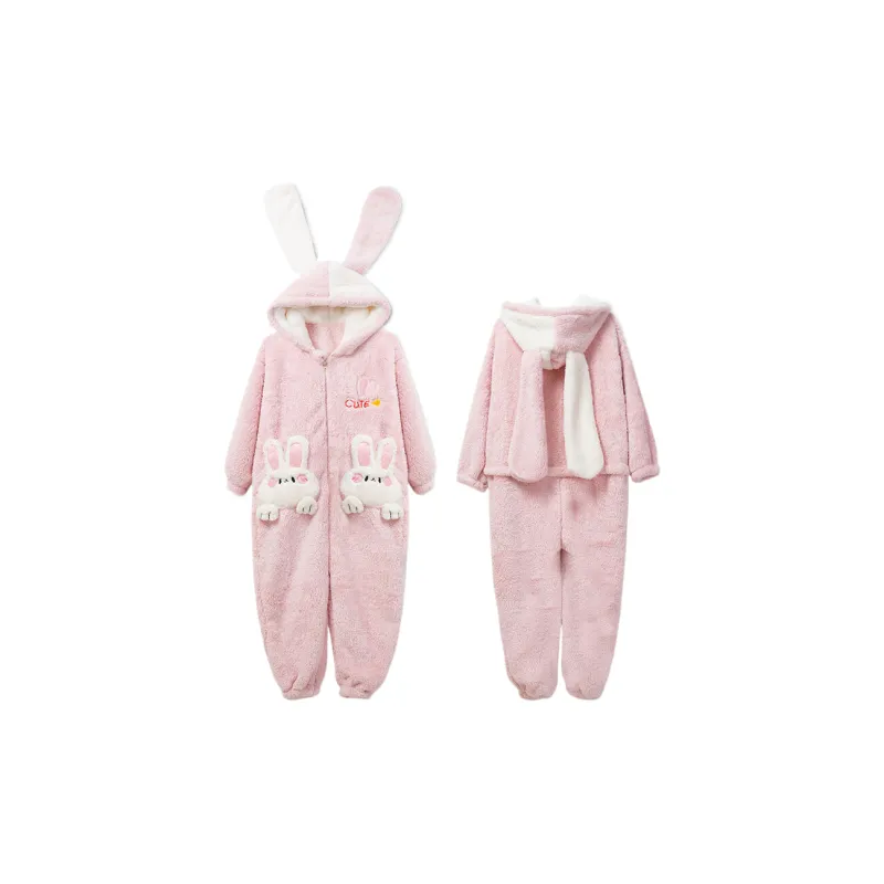 Ta Yan Home Onesies Women's Pink-0
