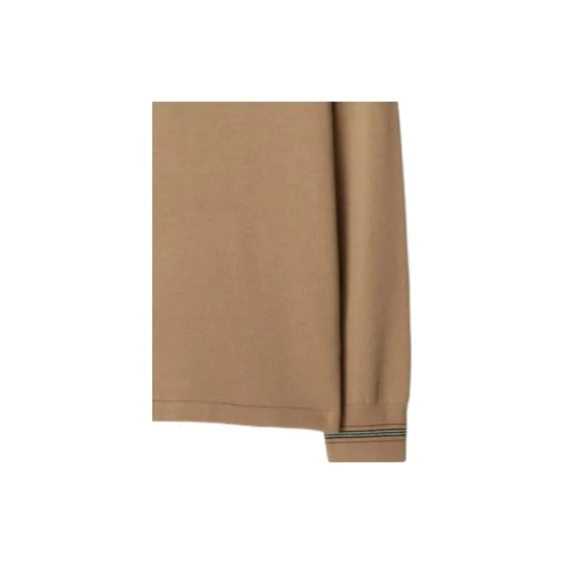 Burberry Polo Shirt Men's Camel-4