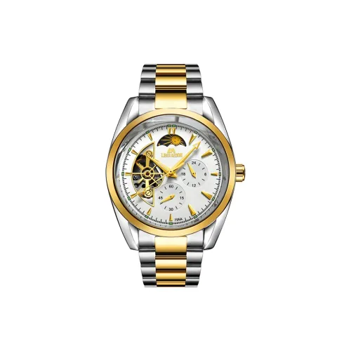 LIBER AEDON Mechanical Movement White Dial Men's Watches