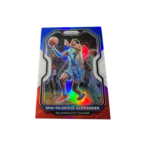 PANINI Thunder Alexander SGA High End Authentic Tricolor Holographic Card Prizm Player Card Rare Card Sports Cards 1 Pc