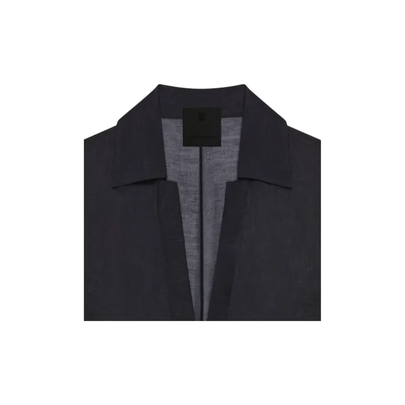 Givenchy Long Sleeved Dress Women's Black-4