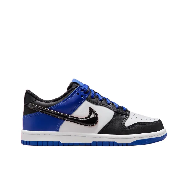 Nike Dunk Anti Slip Wear Resistant Low Top Kids' Skateboarding Shoes Blue Unisex-1