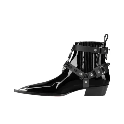 CL LUBOTING Chesteviss Ankle Boots Men's Black