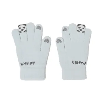 Ai Jiawei Plush Yarn Gloves Unisex