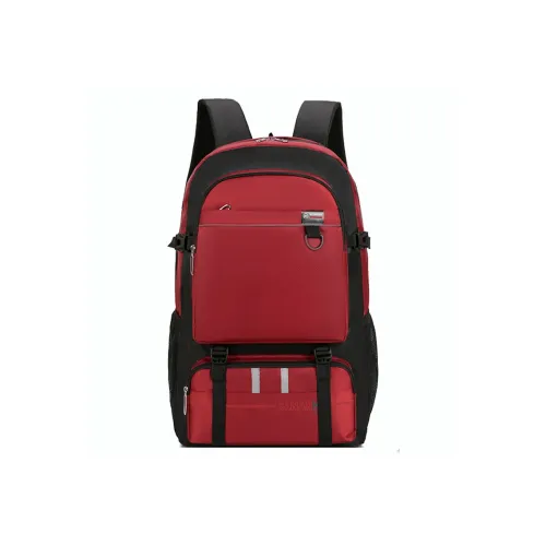 SUN EARTH &U Nylon Backpack Men's Multicolor
