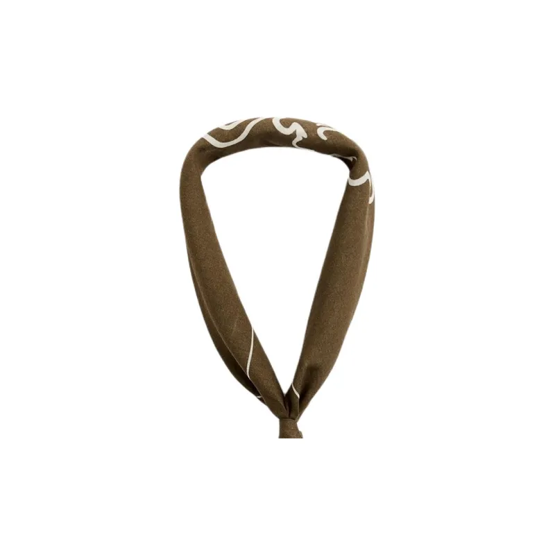 ZARA Cotton Headwraps Men's Brown-2