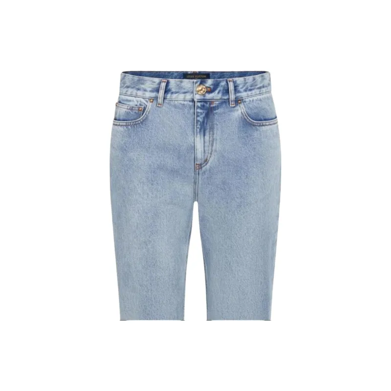 LOUIS VUITTON Washed Slim Jeans-3