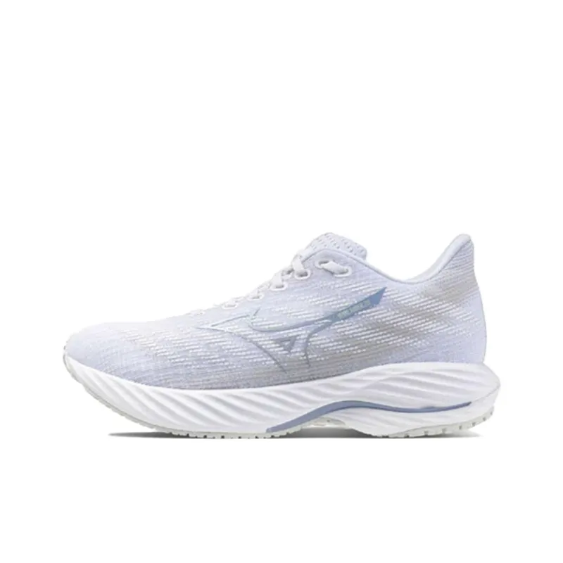 Mizuno Women's Wave Rider 28 Super Wide 'White Purple Impression' Women's-0