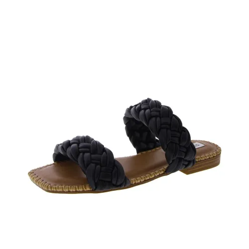 STEVE MADDEN Slide Slippers Women's Black
