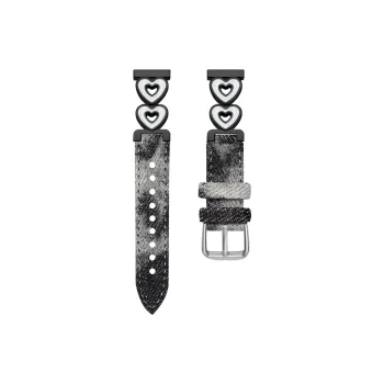 CHUANGYIDA Red Beige Compatibility Watch Band 145~210mm Canvas Material