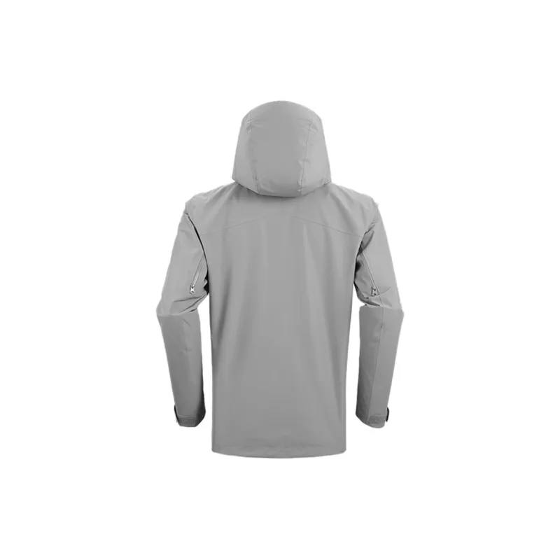 KAILAS Water-Resistant Windproof Breathable Windbreaker Jacket Men's Green Stone-8