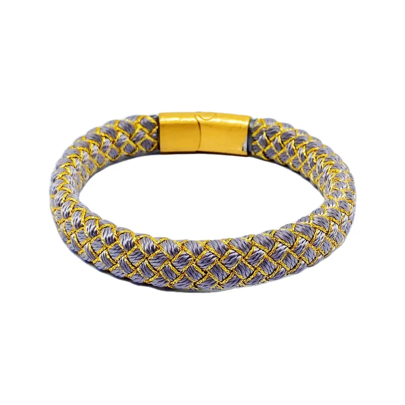 ZUNCAI Braided String Bangles Unisex-8