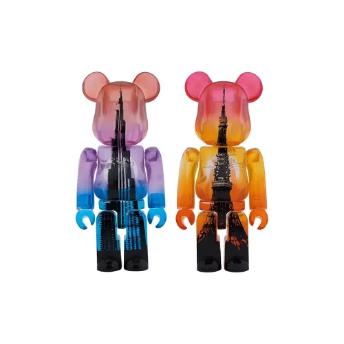 BE@RBRICK X Burj Khalifa Tokyo Tower Of 2 Black