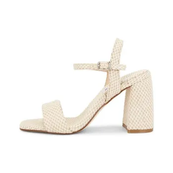 STEVE MADDEN Mareena Strap Sandals 9cm Women's Beige