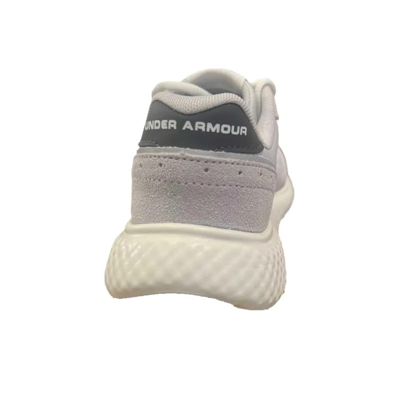 Under Armour Victory Slip Resistant Moisture Wicking Wear Resistant Low Top Running Shoes Women's Purple Gray-1