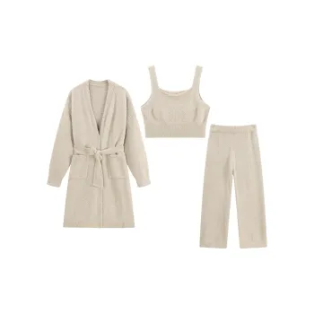 XIAFENYAN Pajama Set Women's Light Gray