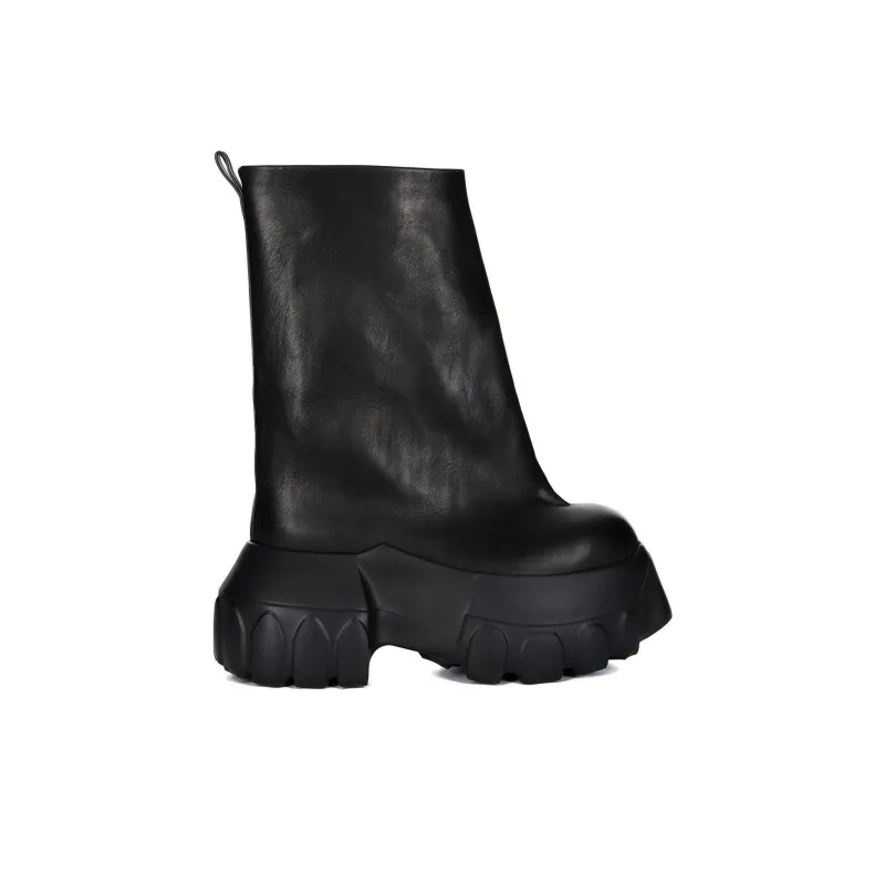 RICK OWENS/RO Hollywood Ankle Boots Men's Black-1
