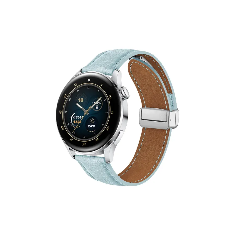 IWabcertoo Watch Band Huawei Compatibility Leather Material-9