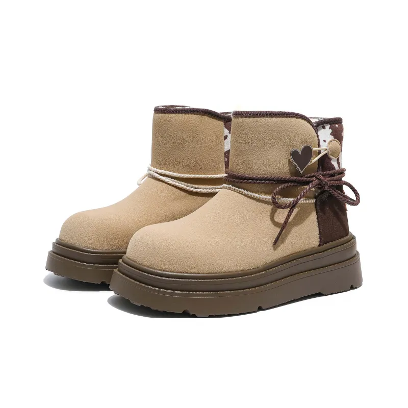 Take The Qin Warm Short Snow Boots Women's-9