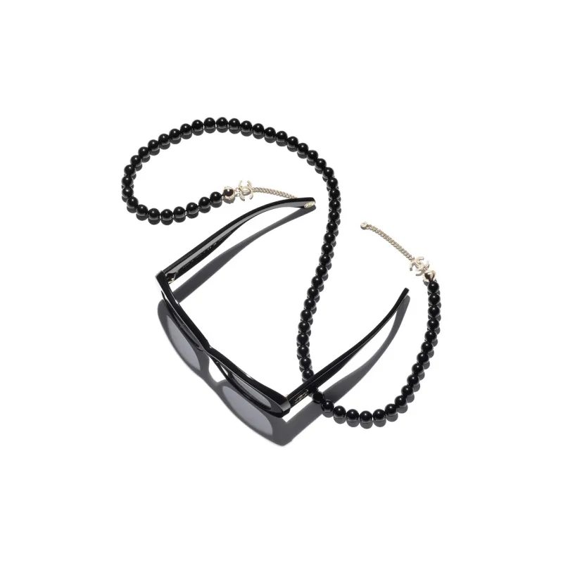 CHANEL Double C Sunglasses Women's-4