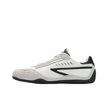 FILA Anti Slip Wear Resistant Low Top Skateboard Shoes Men's White