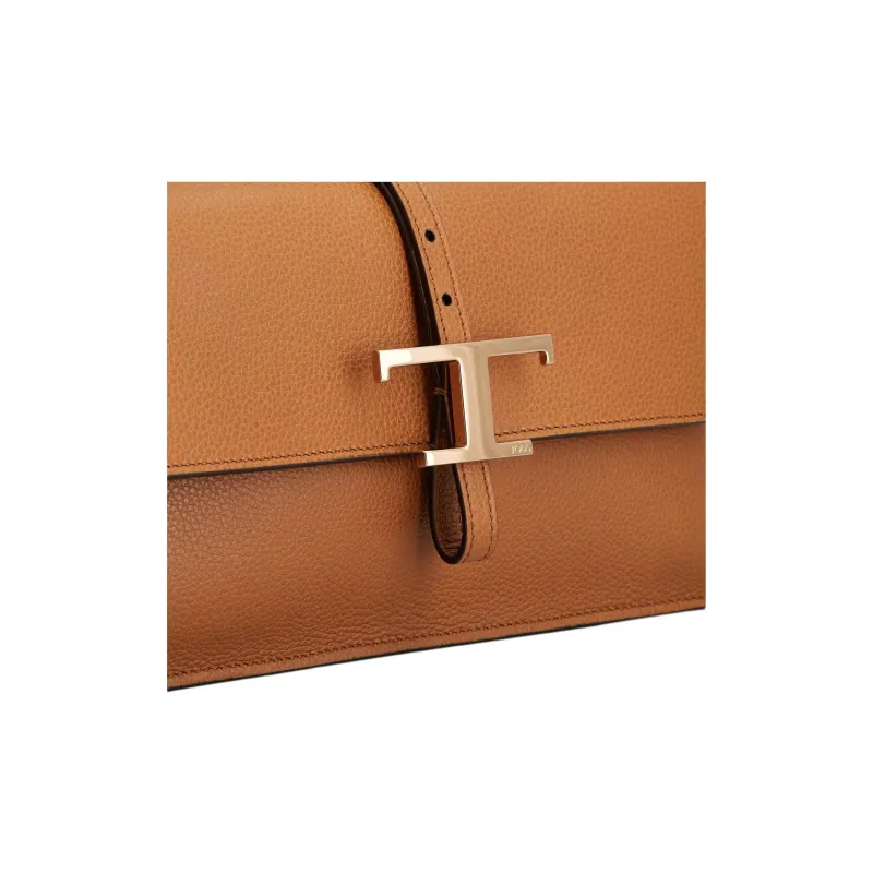 TOD'S T Timeless Flap Shoulder Bag-5