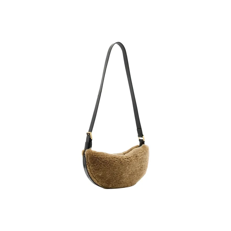 ALLSAINTS Shearling Crossbody Bag-1