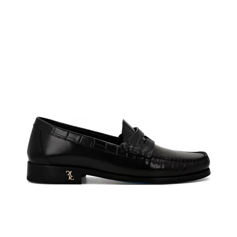Billionaire Loafers Men's Black-1