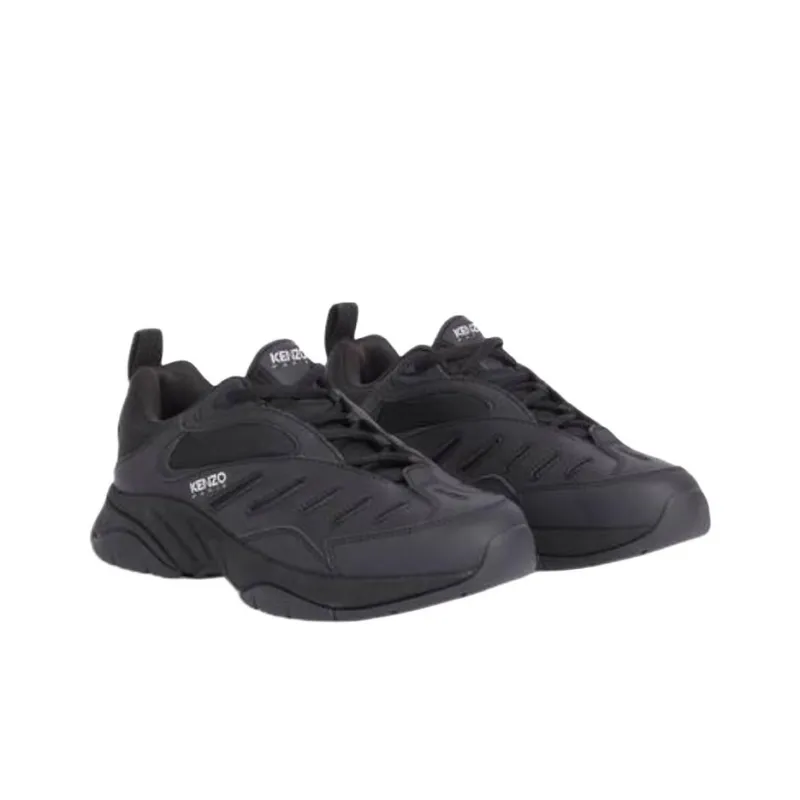 KENZO X Trainer Low Top Casual Shoes Women's Black-2
