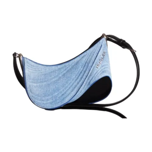 Mugler Spiral Curve Shoulder Bag