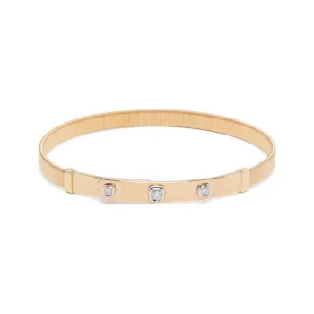 Marco Bicego 18Kt Yellow Gold Diamond Bangle Bracelet