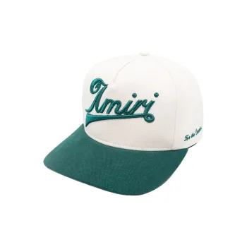 AMIRI Logo Embroidered Baseball Cap