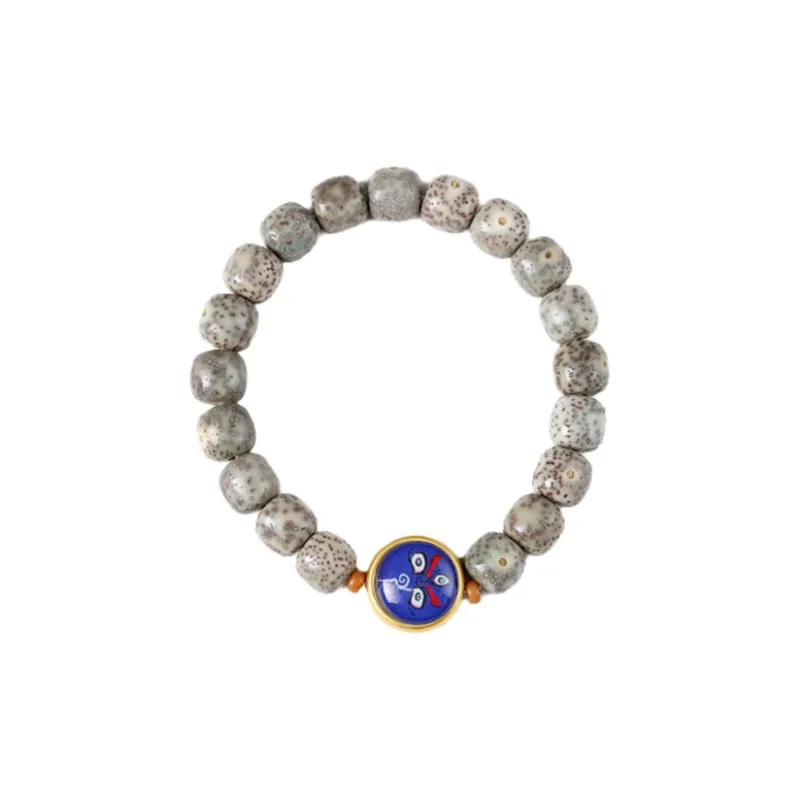 Yi Zhi Jing Star Moon Bodhi Seeds Bracelets Unisex-9