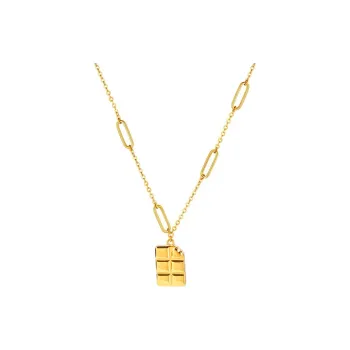 Pursue Love Titanium Steel Necklaces Unisex