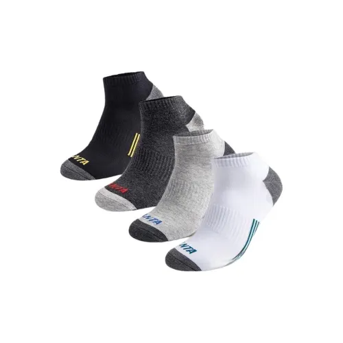 Anta Variety Training Collection Ankle Socks Unisex 4 Pack