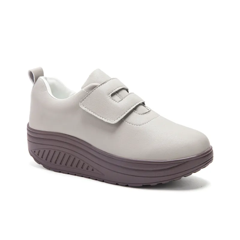 Reivanti Casual Single Shoes Women's Gray-1