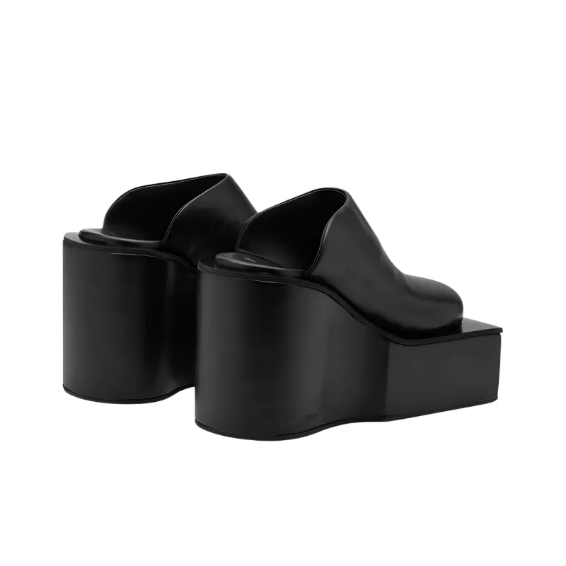 YUME YUME Wrap-toe Slippers Women's Black-4