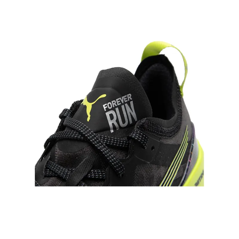 PUMA ForeverRun Nitro Running Shoes 'Black Solar Green'-4