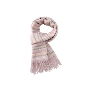 PLAN IN Knit Scarves Unisex