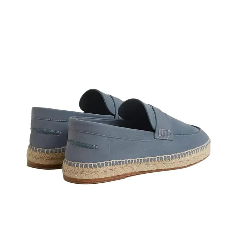 HERMES Trip Espadrilles Women's Dark Blue-4